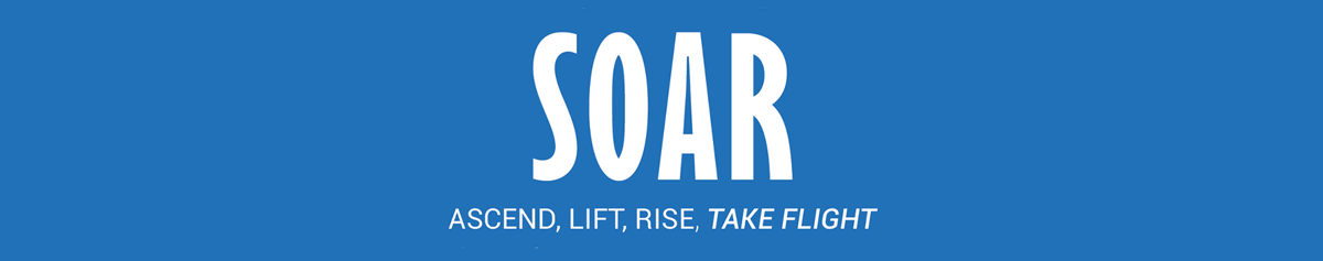 Soar branding campaign header
