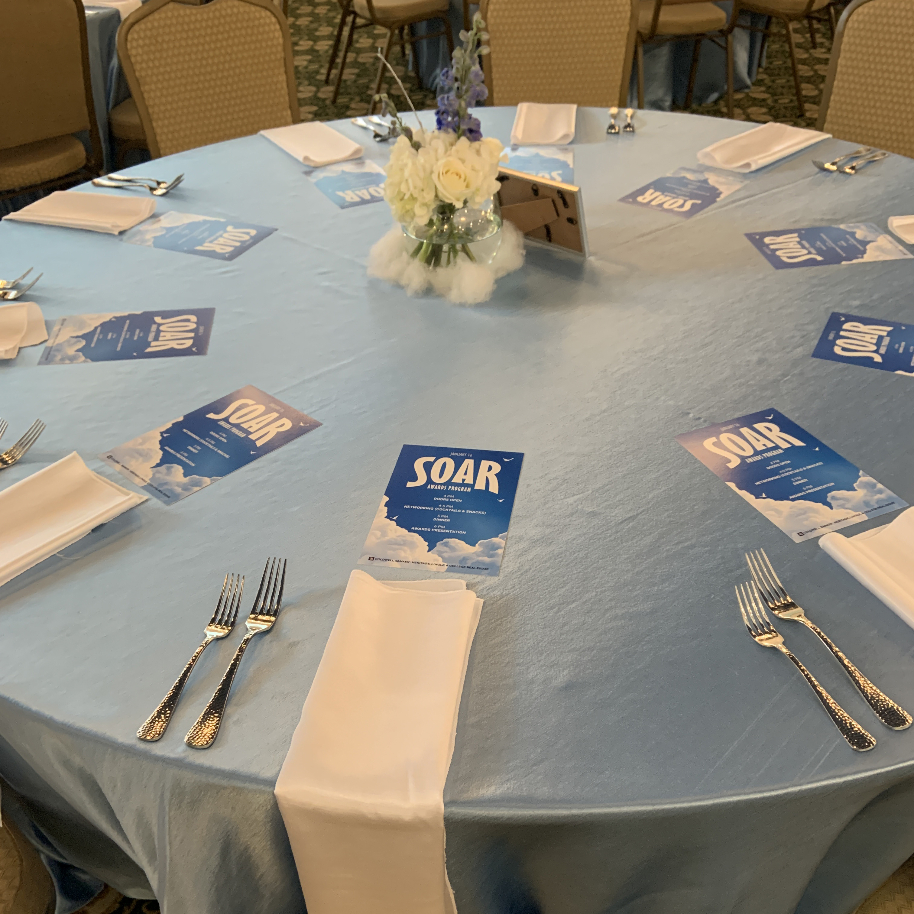 Soar event branding