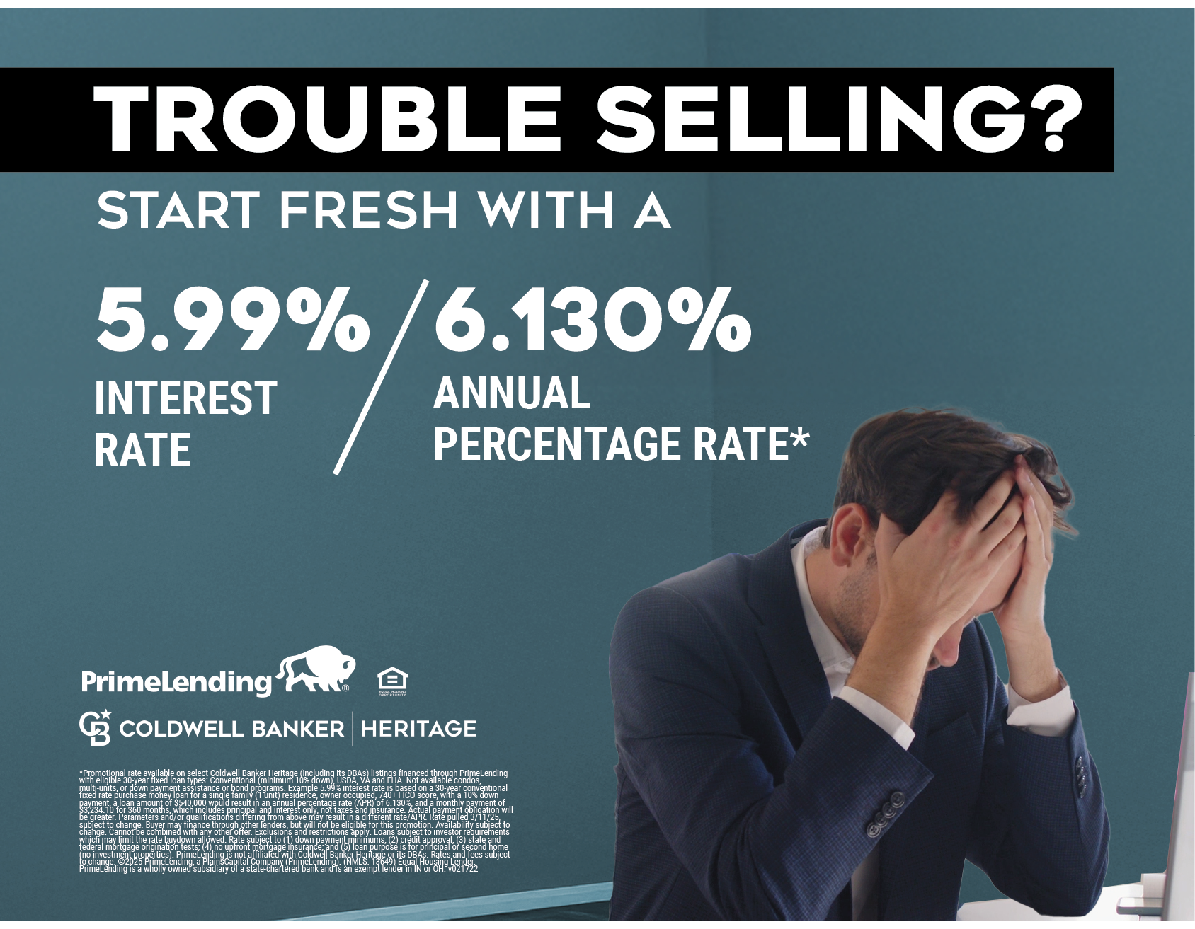 Rate Saver premium-home postcard